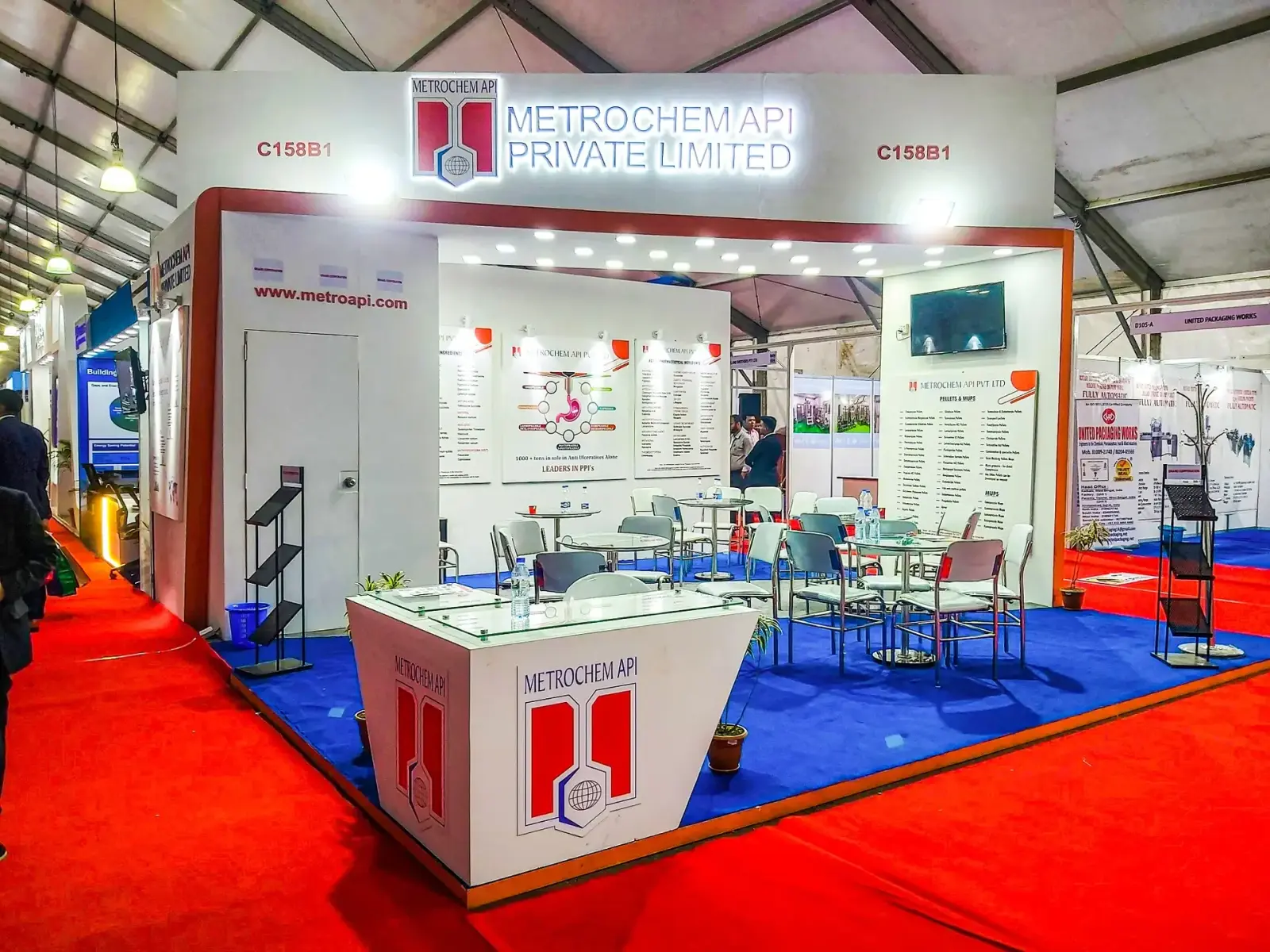 International Textile Machinery Trade Show Stand